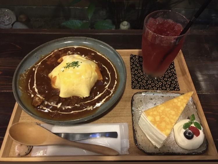 うつわcafeと手作り雑貨の店 ゆう 福岡天神店のご飯